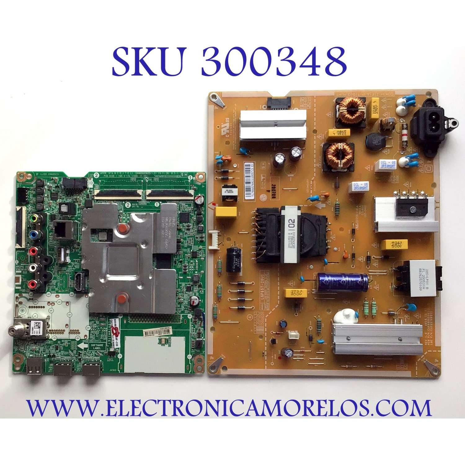 KIT DE TARJETAS PARA TV LG SMART TV / MAIN EBT66466002 / EAX69083603 / EAX69083603(1.0) / FUENTE EAY65769211 / EAX69083101 / LGP65T-20U1 / PANEL NC650DQG-ABHX7 / DISPLAY HV650QUB-N9E / MODELO 65UN7300AUD / 65UN7300AUD BUSFLKR / 65UN7300AUD.BUSFLKR